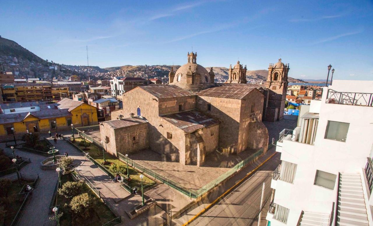 Conde De Lemos Hotel Puno Esterno foto