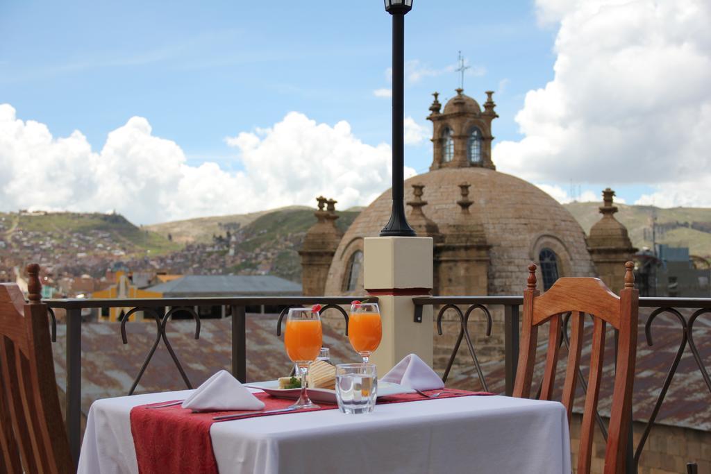 Conde De Lemos Hotel Puno Esterno foto