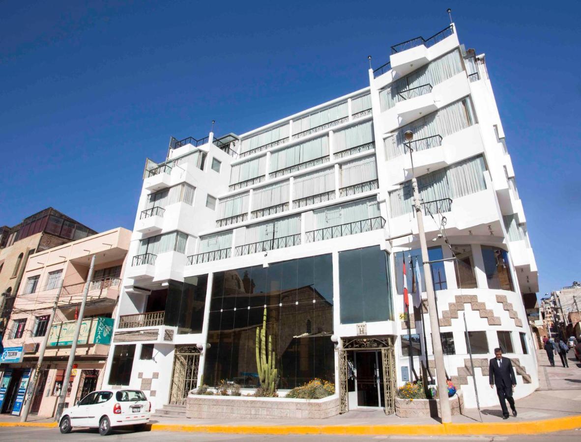 Conde De Lemos Hotel Puno Esterno foto