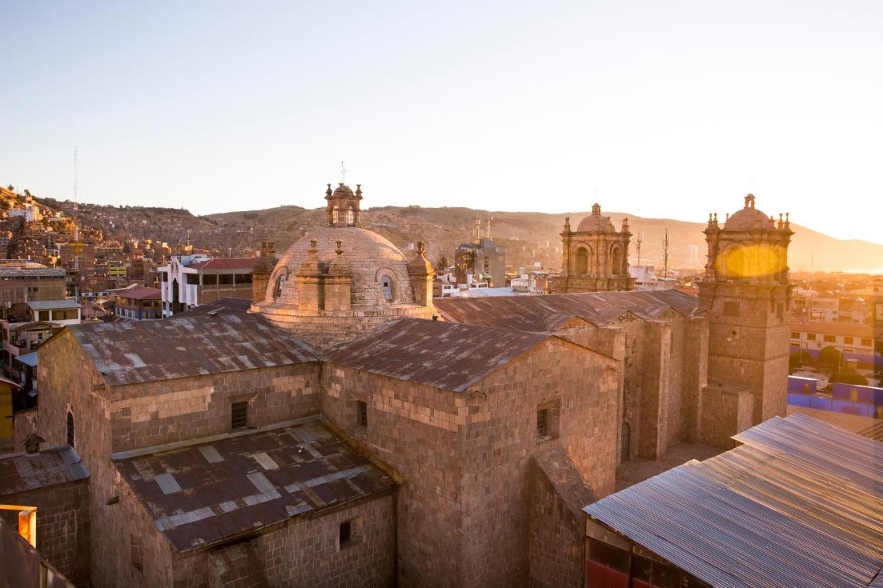 Conde De Lemos Hotel Puno Esterno foto
